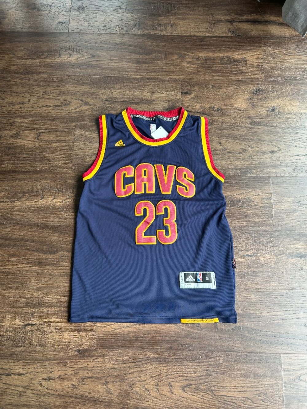 Adidas NBA Lebron James Cavs #23 Blue Jersey - S